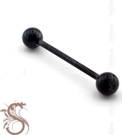 VÜCUT PİERCİNG 28 MM SİYAH KULAK P357
