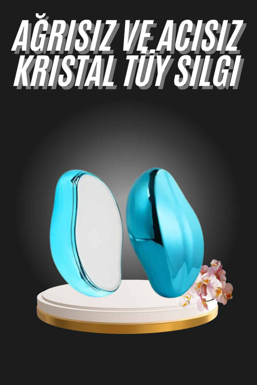 ASTRALTECH Kristal Epilasyon Aleti Tüy Dökücü Tüy Silgisi Crystal Eraser