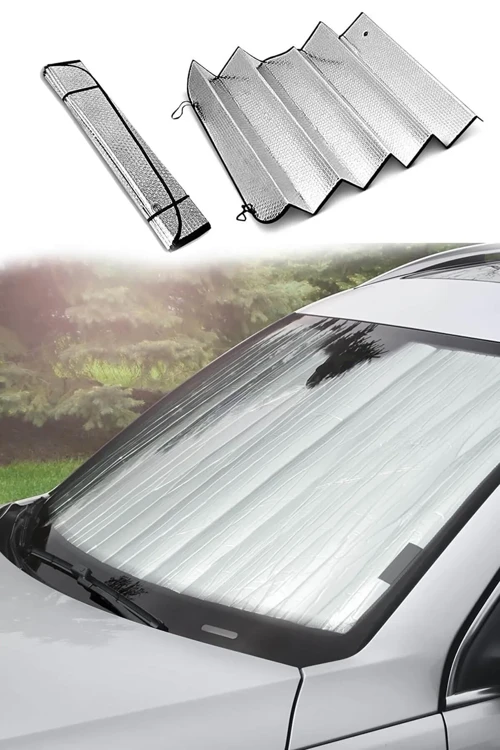 ASTRALTECH Katlanabilir Oto Ön Cam Güneş Koruma Isı Yalıtımlı Peugeot 3008 Nissan Qashqai Honda Civic Volkswagen Passat