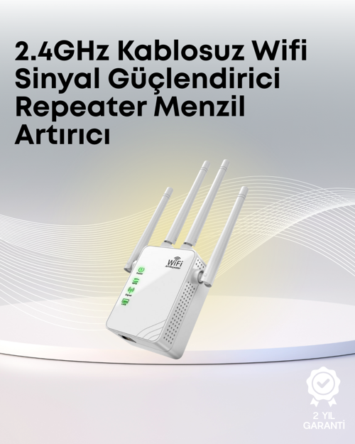 ASTRALTECH Yüksek Hızlı Parazit Önleyici WiFi Repeater Router