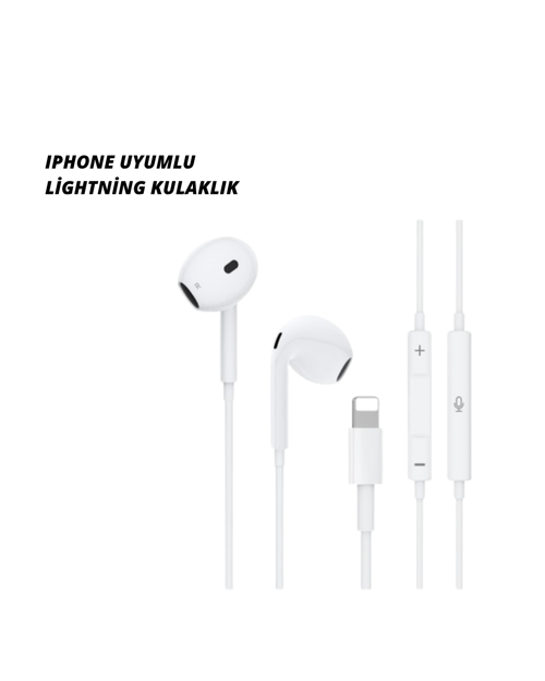 ASTRALTECH iPhone 14 ve altındaki modellerle uyumlu Kablolu kulaklık