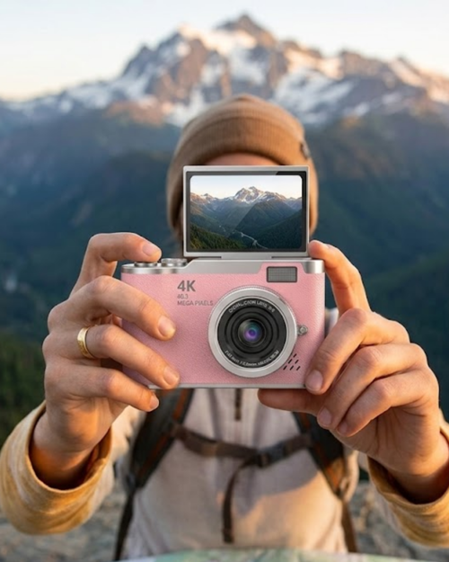ASTRALTECH LK007 FOTOĞRAF MAKİNESİ PEMBE
