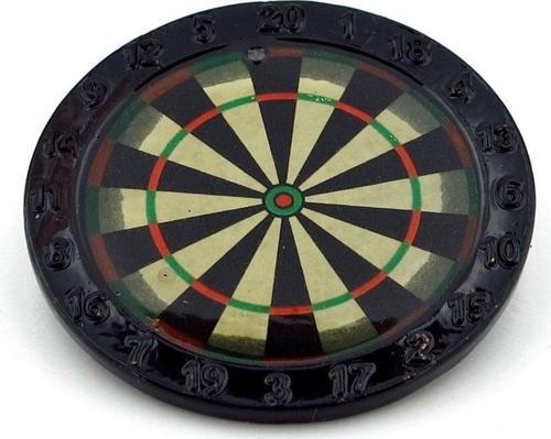 Dart Hedef Tahtası Yaka Çanta Süsü Rozet Pin RZ137