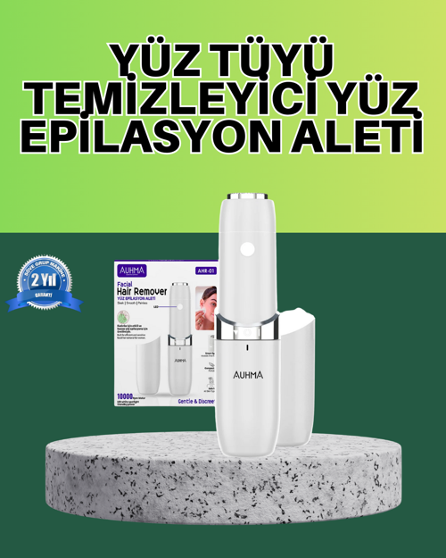 ASTRALTECH Hassas Ciltler İçin LED Destekli Yüz Epilasyon Cihazı