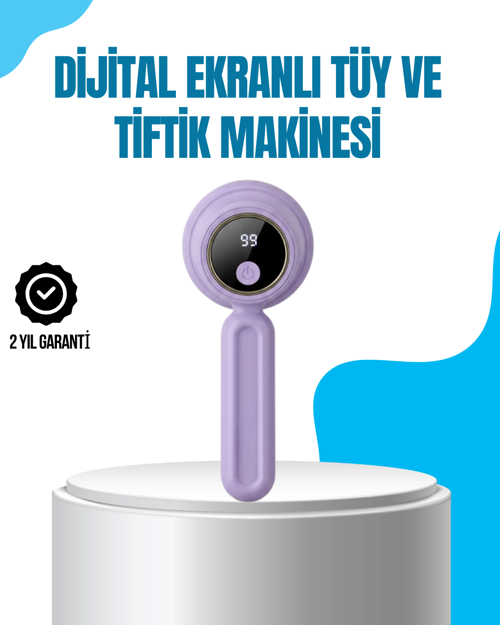 ASTRALTECH Şarjlı Tiftik Temizleme Makinesi Kablosuz Pratik Kullanım