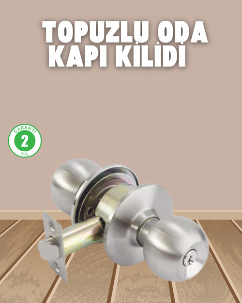 ASTRALTECH İç ve Dış Mekan Uyumlu Giriş Tipi Topuzlu Kilit