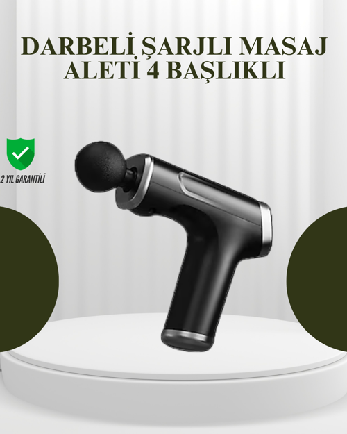 ASTRALTECH Sporcu Masaj Tabancası Derin Doku Rahatlatıcı