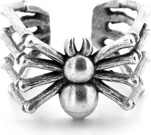 Örümcek Spider Gotik Pirinç Ayarlanabilir Erkek Yüzük RG065