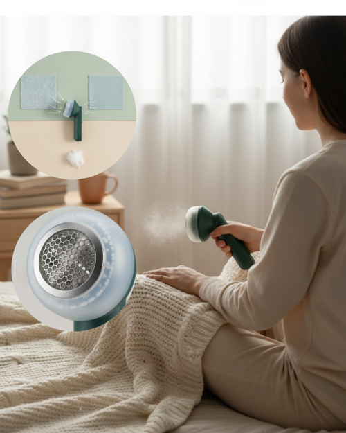 ASTRALTECH Ev Tekstilleri İçin Pratik Tüy ve Tiftik Giderici