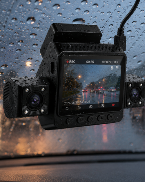ASTRALTECH Full HD Araç Kamerası 170 Derece Geniş Açılı Park Modlu Kayıt Cihazı