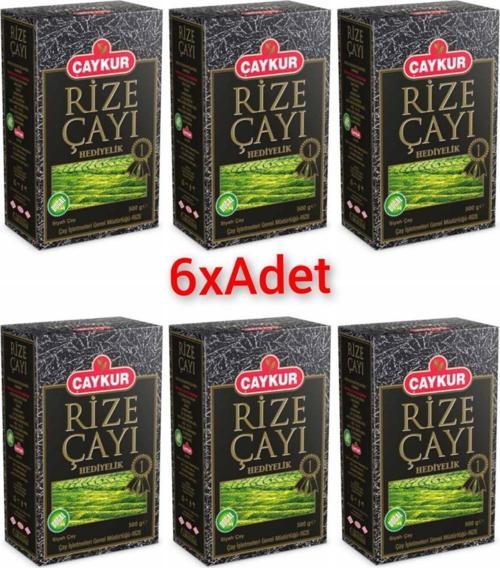 6 x Adet Hediyelik Rize Çayı 500 gr.