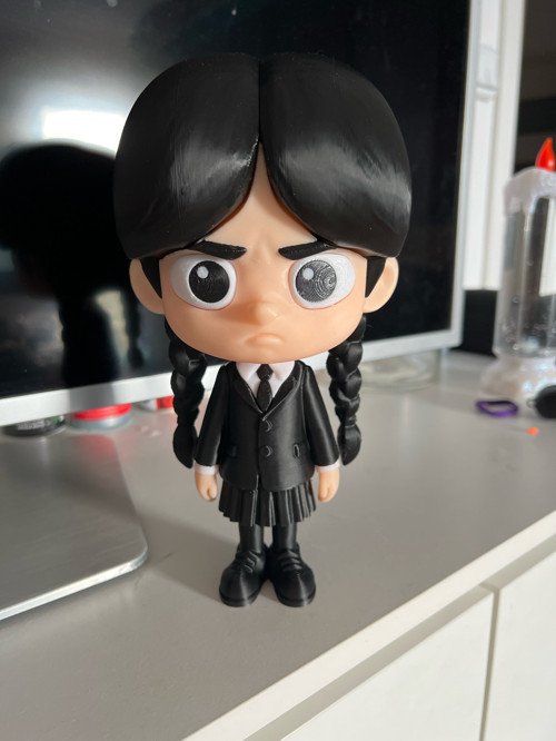 Wednesday Addams Yüksek Detaylı Gotik Figür Dekor Hediyelik