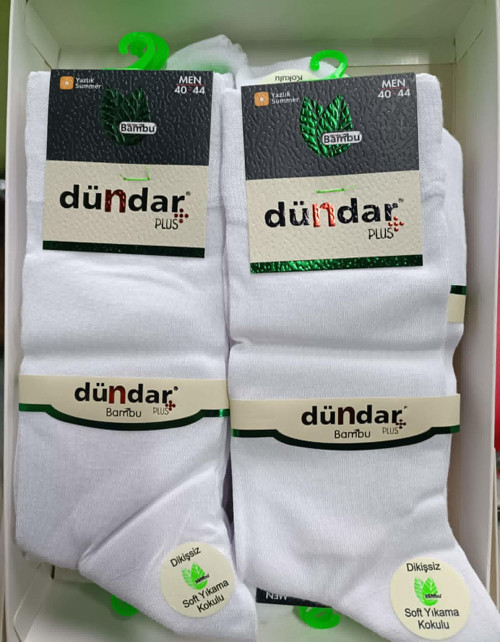 Erkek Bambu Yazlık Uzun İnce Çorap 5534 - 6 Adet