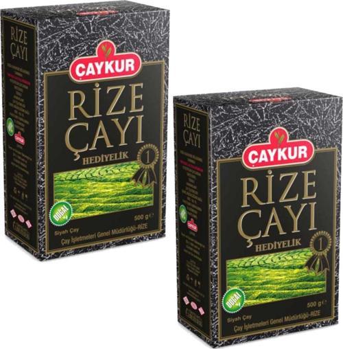 Rize Hediyelik Siyah Dökme Çay 500 G x 2 Adet