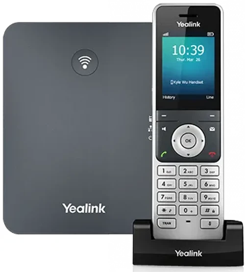 W76P DECT IP Telefon – W70B Baz İstasyonu + W56H Kablosuz El Terminali, SIP VoIP HD Ses