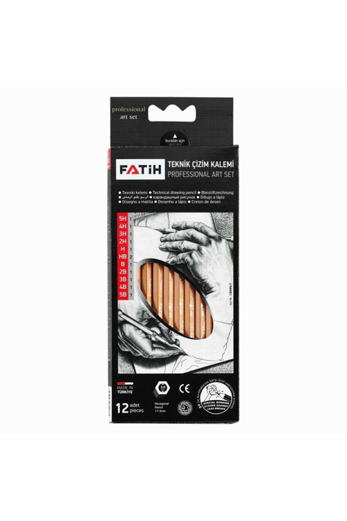 Fatih Teknik Çizim Kalemi Profesyonel Set