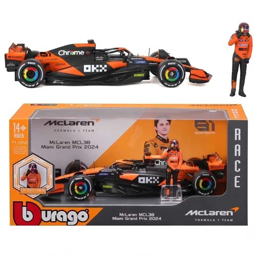 1:24 Formula 1 Mclaren Mcl38 Miami Grand Prix 2024