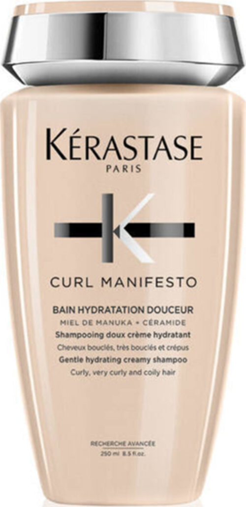 Curl Manifesto Bain Hydratation Douceur Kıvırcık Saçlar için Besleyici Şampuan 250ml