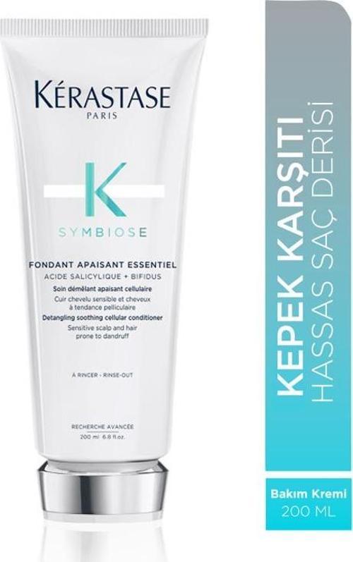 Symbiose Fondant Apaisant Essentiel Kepek Karşıtı Yatıştırıcı Hücresel Saç Kremi 200ml
