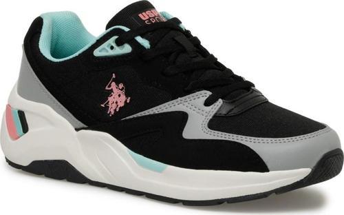 HUSKY 4FX SİYAH PEMBE COMFORT CASUAL ANATOMİK SPOR AYAKKABISI