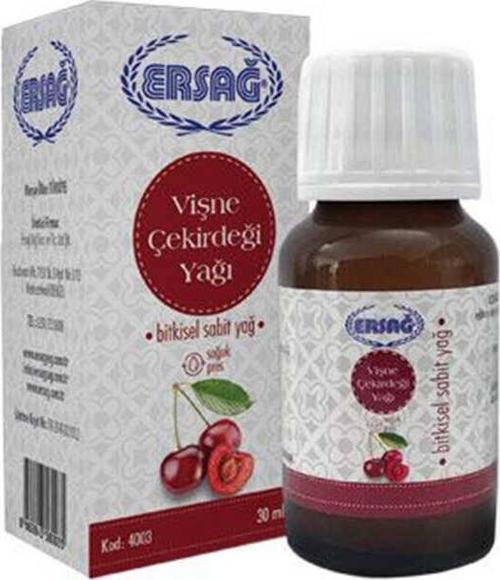 Vişne Çekirdeği Yağı Bitkisel Sabit Yağ 30 Ml.