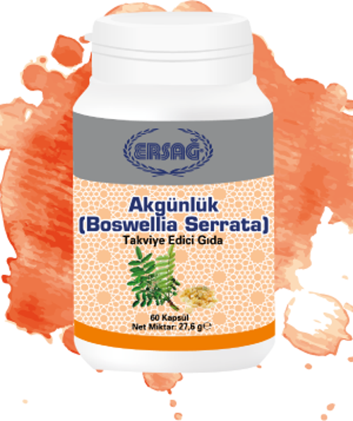 Akgünlük (Boswellia Serrata) Gıda Takviyesi (60 Kapsül)