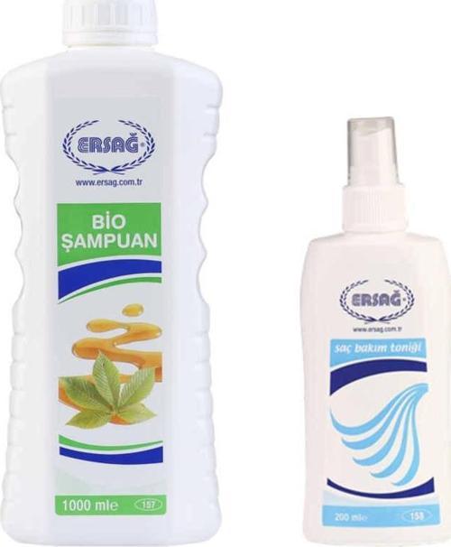 Bio Şampuan 1000 Ml. + Saç Bakım Toniği 200 Ml.