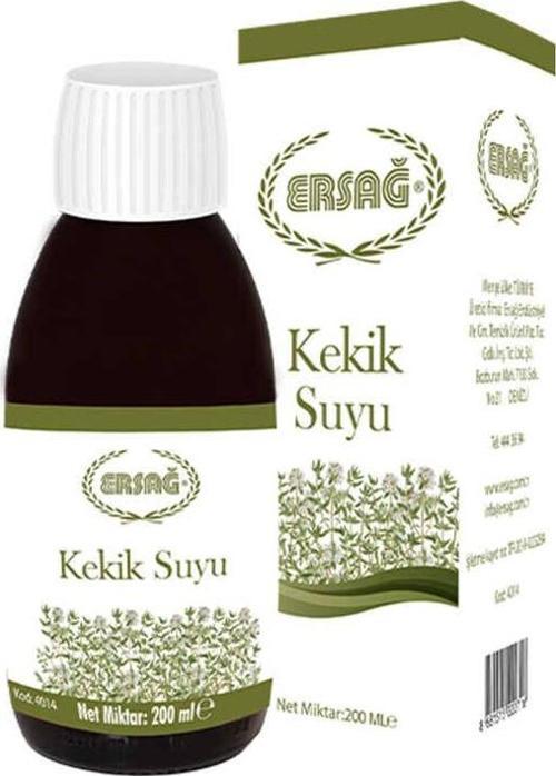 Kekik Suyu Gıda Takviyesi 200 Ml.
