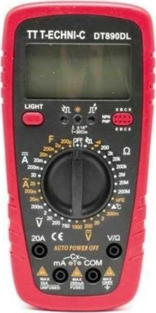 011-Rc0033 Dt33D Digital Multimetre