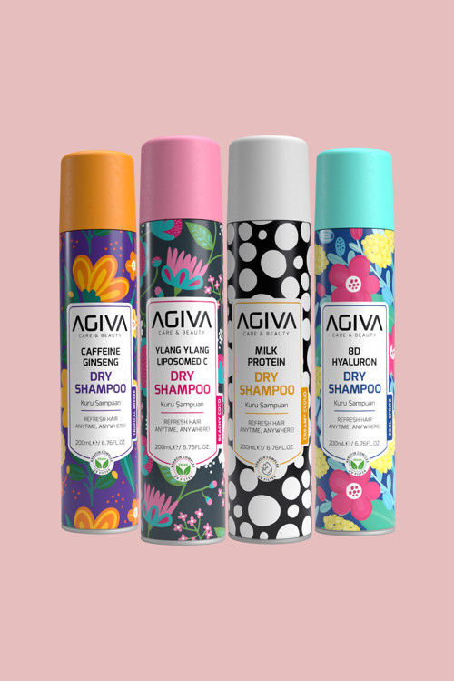 Kuru Şampuan Çoklu Set- Tüm Çeşitler 200ML-4'lü SET