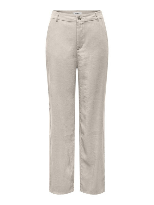 ONLARIS LIFE MW STRAIGHT PANTS WVN CC Kadın Gri Pantolon - 15364126