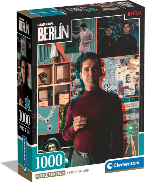 La Casa De Papel Puzzle Berlin 2 1000 Parça High Quality Collection Yetişkin Puzzle