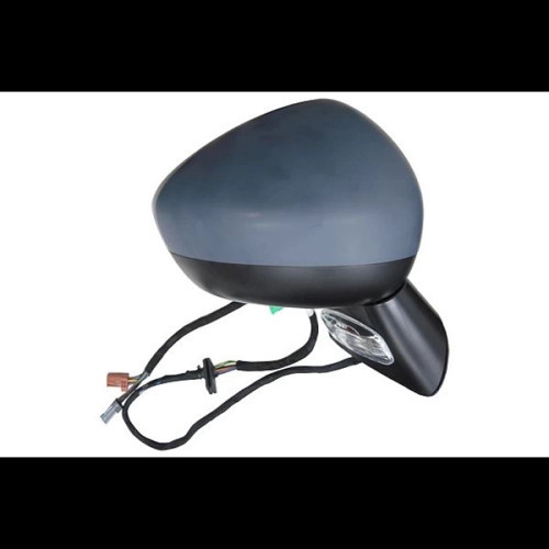 Citroen C4 2004-2011 Kapı Aynası Sağ Elektrikli/Isıtmalı/Sinyalli Tip (Sinyali Yok) Astarlı 9 Fişli