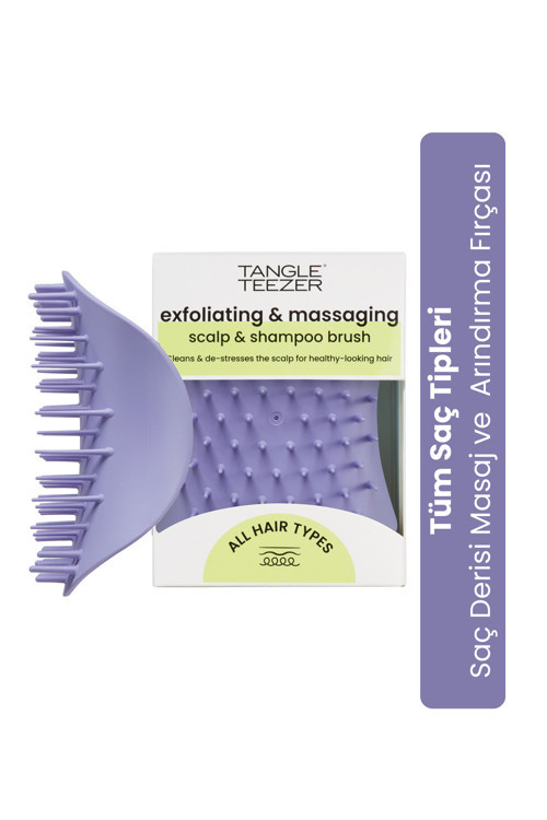 Scalp Brush Lila Saç Derisi Masaj Tarağı