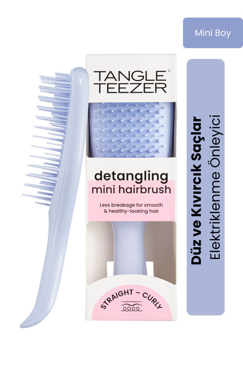 The Ultimate Wet Detangler Mini Digital Lavender Saç Fırçası