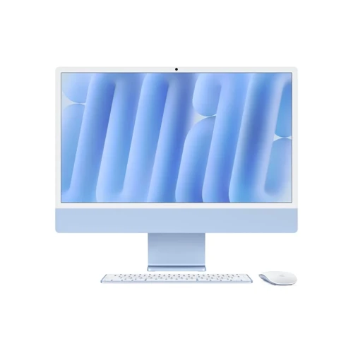 Outlet iMac M4 Çip 16GB 256GB SSD macOS 24" All In One Bilgisayar MWUF3TU/A Mavi