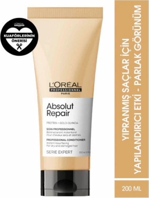 L'Oreal Professionnel Serie Expert Absolut Repair Yıpranmış Saçlar İçin Onarıcı Saç Bakım Kremi 200ml