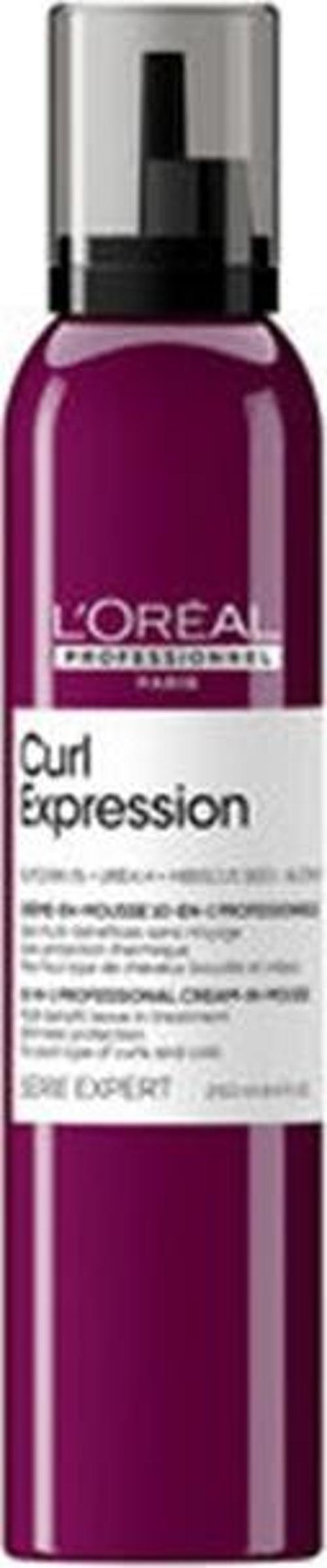 L'Oreal Professionnel Serie Expert Curl Expression Kıvırcık Saçlar İçin Şekillendirici Krem Saç Köpüğü 250ml
