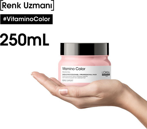 L'Oreal Professionnel Serie Expert Vitamino Color Boyalı Saçlar için Renk Koruyucu Maske 250ml 7