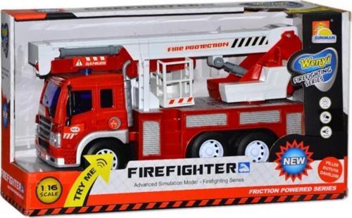 1:16 Sesli ve Işıklı İtfaiye Araçları