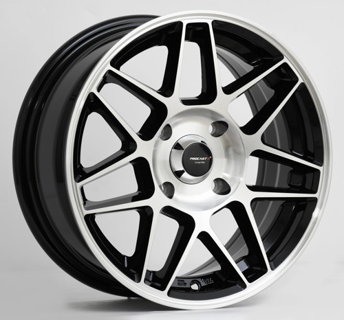 6X14 PRO-WL192 4X100 ET30 73.1 BLACK MACHINED