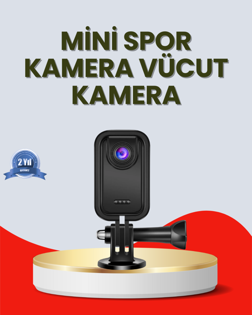 ASTRALTECH Günlük Kullanıma Uygun Mini Video Kamera Vlog Çekimleri İçin