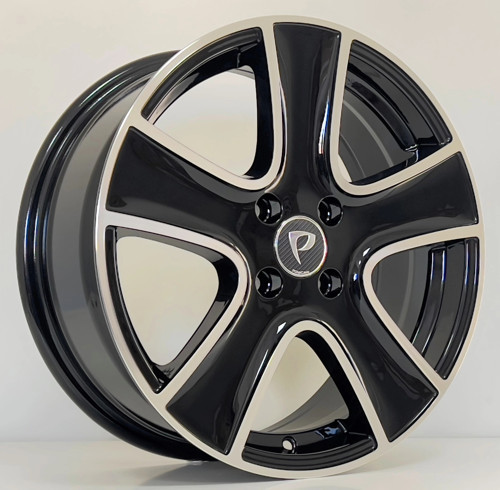 6.5X15 BK-720 4X100 ET40 60.1 BLACK MAC XL