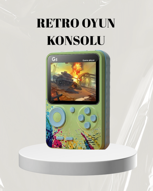 ASTRALTECH 3 İnç Renkli Ekranlı Taşınabilir El Konsolu – G5 Modeli