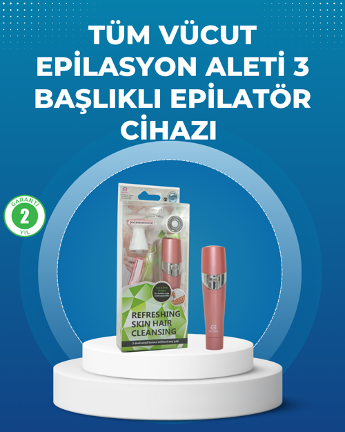 ASTRALTECH Pembe Epilasyon Cihazı – Acısız Tüy Temizliği