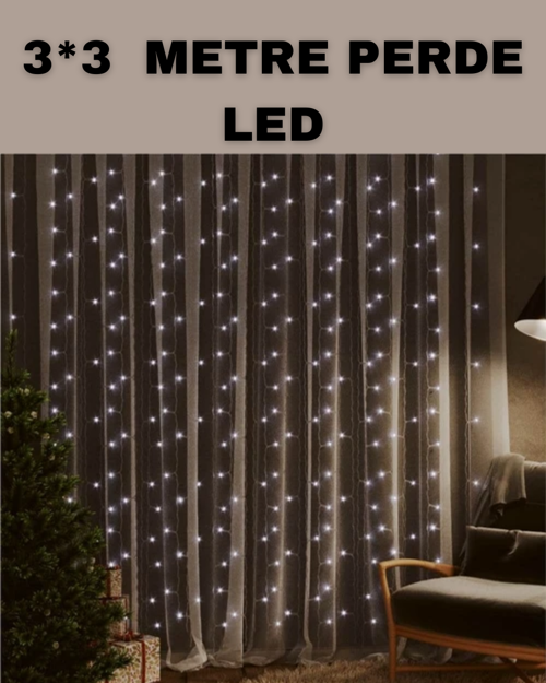 ASTRALTECH Enerji Tasarruflu 3x3 LED Işık – Parti, Yılbaşı ve Organizasyon