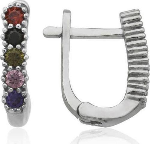 Gümüş Renkli Küpe