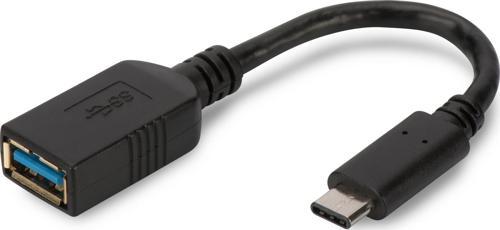USB Tip C Adaptörü, On-The-Go (OTG), USB Tip C Erkek &lt;-&gt;  USB Tip A Dişi, 0,15 metre, Super Sp