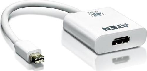 Mini DisplayPort (mini DP) &lt;-&gt; 4K HDMI Adaptörü, Kablolu, mini DP Erkek - HDMI A Dişi, 2160p, 