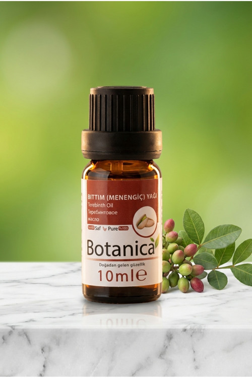 %100 Saf Bıttım Menengiç Yağı Saç Güçlendirici Dökülme Karşıtı Doğal Bitkisel Bakım Damla 10 ml